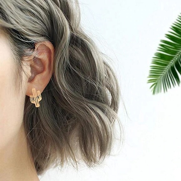 Cactus Earrings - Picture 3 of 3